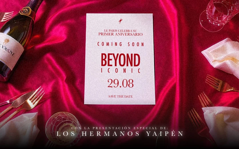BEYOND ICOND FEAT HERMANOS YAIPÉN (ANIVERSARIO) - LE PARIS