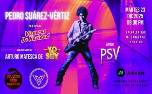 FESTIVAL VÍSPERAS DE NAVIDAD: PEDRO SUÁREZ-VÉRTIZ DE YO SOY