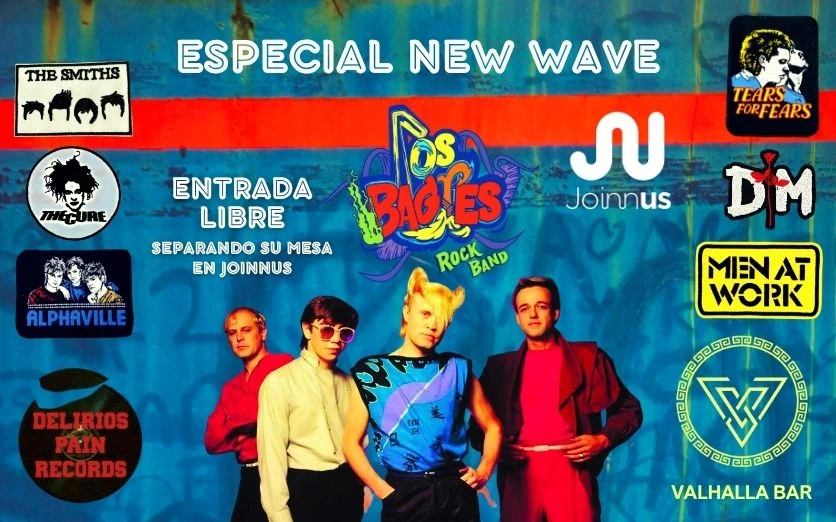 ESPECIAL NEW WAVE: EL MEJOR SHOW DE COVERS EN EL VALHALLA