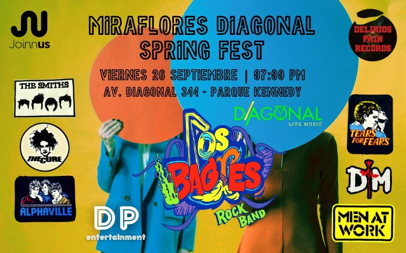 MIRAFLORES DIAGONAL SPRING FEST: ESPECIAL NEW WAVE