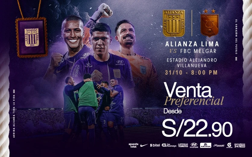 Alianza Lima Vs Melgar | Fecha 17 | Liga 1 Torneo Clausura 2025
