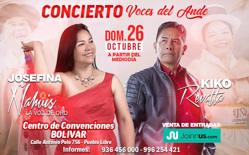 CONCIERTO VOCES DEL ANDE