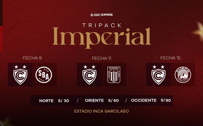 TRIPACK IMPERIAL CLAUSURA 2025