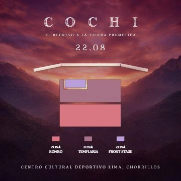 COCHI - EL REGRESO A LA TIERRA PROMETIDA - Conciertos en Lima