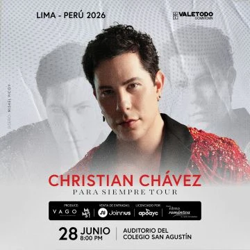 Christian Chavez en Concierto - Conciertos en Lima