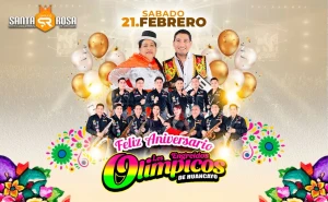 Feliz Aniversario Los Engreídos Olímpicos de Huancayo en el Complejo Santa Rosa