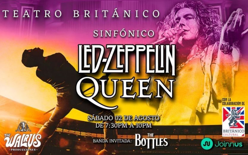SINFÓNICO de Queen y Led Zeppelin