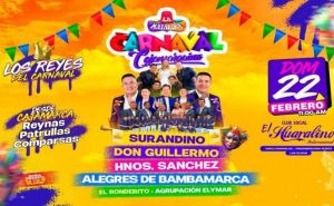 Carnaval Cajamarquino 2026 de La Matarina en el Huaralino