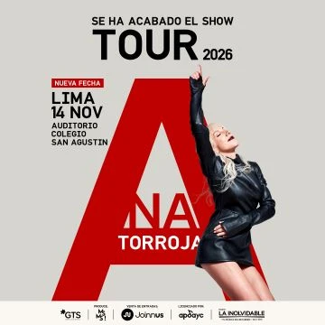 Ana Torroja en Concierto - Conciertos en Lima