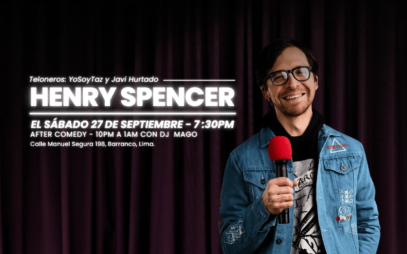 Noche de comedia con: Henry Spencer