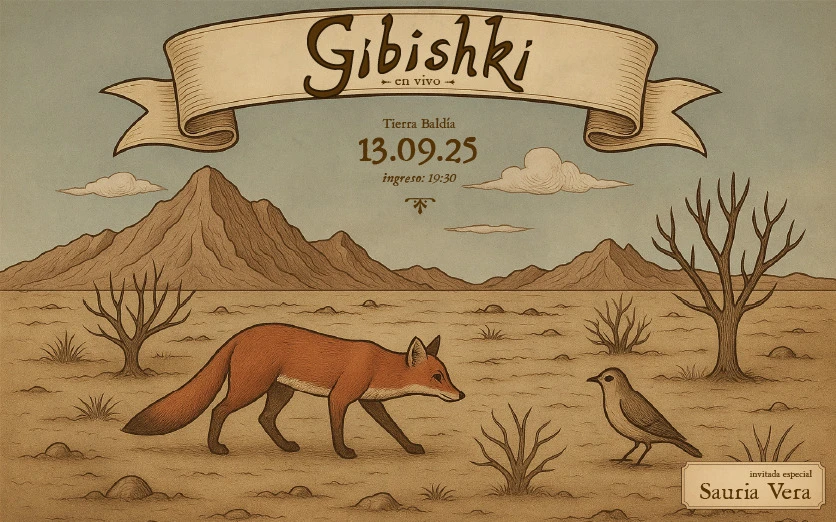 Gibishki presenta por primera vez Tindermare en vivo