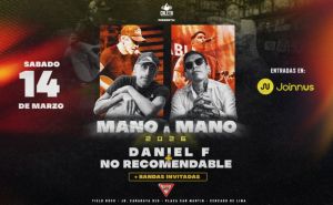 MANO A MANO: DANIEL F Y NO RECOMENDABLE