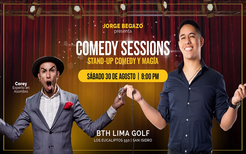 Jorge Begazo presenta "Comedy Sessions"