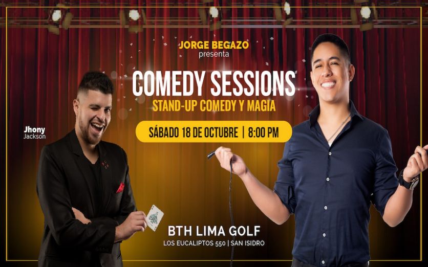 Jorge Begazo presenta "Comedy Sessions"