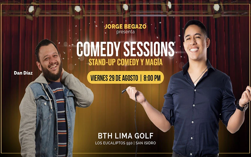 Jorge Begazo presenta "Comedy Sessions"
