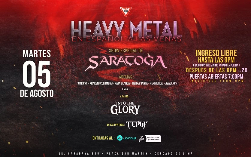 ¡HEAVY METAL EN ESPAÑOL DIRECTO A LAS VENAS!