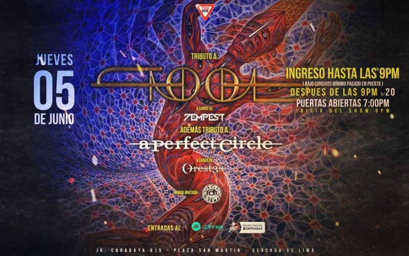 TRIBUTO A TOOL & A PERFECT CIRCLE