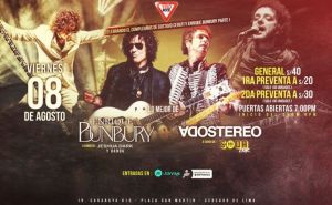 FELIZ CUMPLE GUSTAVO CERATI Y ENRIQUE BUNBURY - PARTE I