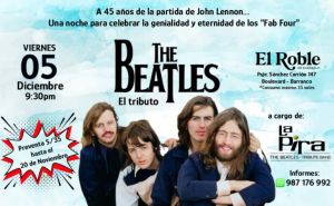 Una noche de antología - Tributo a The Beatles por La Pira