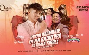 Brayan Arambulo y Estrella Torres en Arequipa